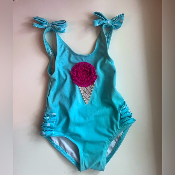 Gymboree Swim 36 Month Ruffle Ice Cream Bathing Suit From Target